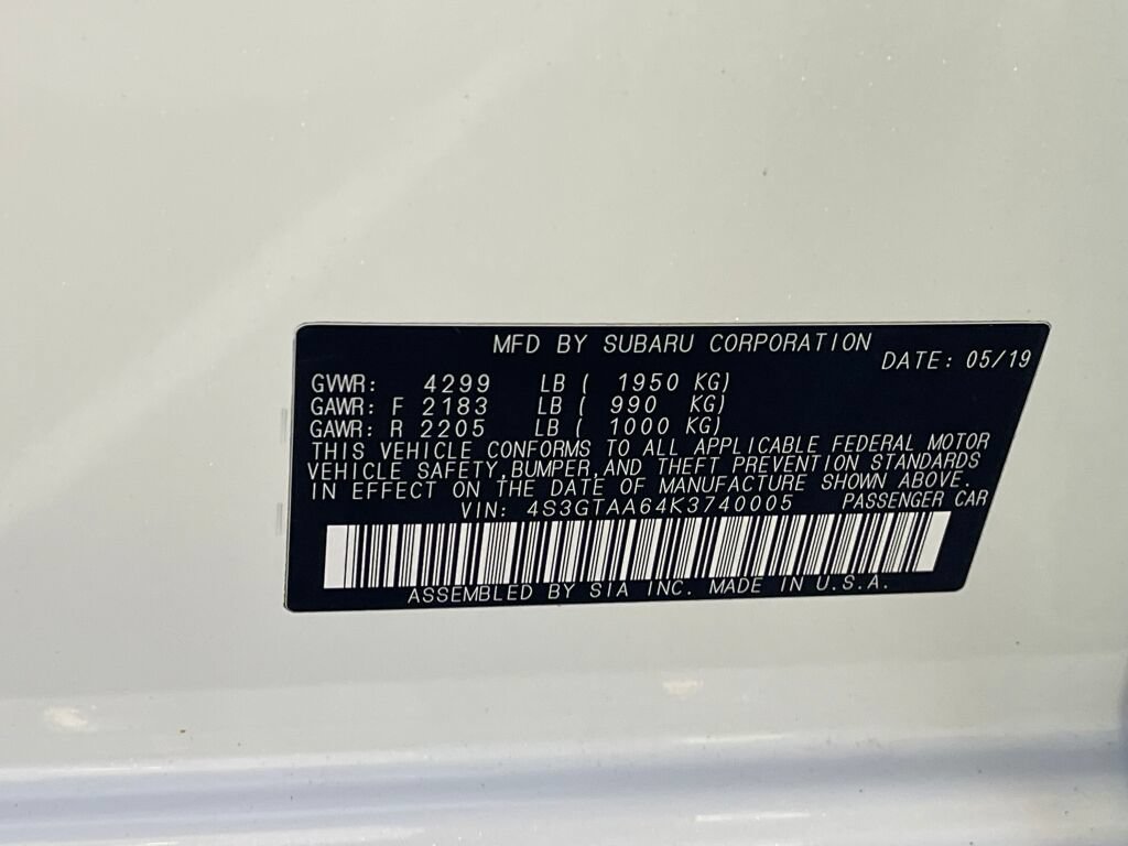 Used 2019 Subaru Impreza 2.0i AWD/4WD image 35