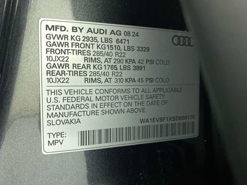 Certified 2025 Audi Q8 Premium Plus w/ Premium Plus Package image 39