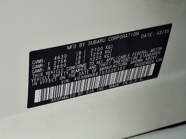 Used 2025 Subaru Legacy AWD/4WD image 24