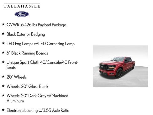 Used 2025 Ford F150 STX w/ STX Black Appearance Package RWD image 7