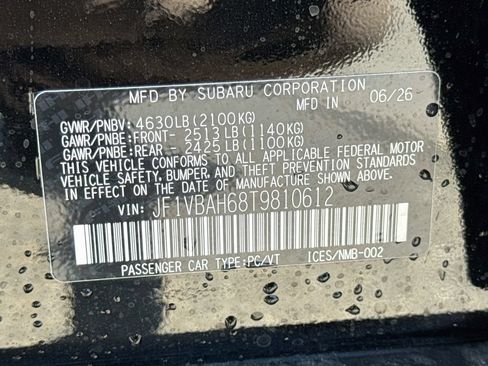 New 2026 Subaru WRX AWD/4WD image 38