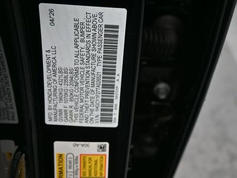 New 2026 Honda Accord LX image 21