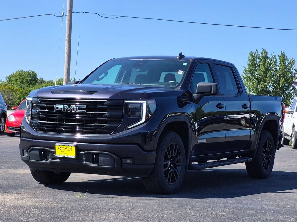Used 2024 GMC Sierra 1500 Elevation w/ LPO, Elevation Black Package AWD/4WD image 3
