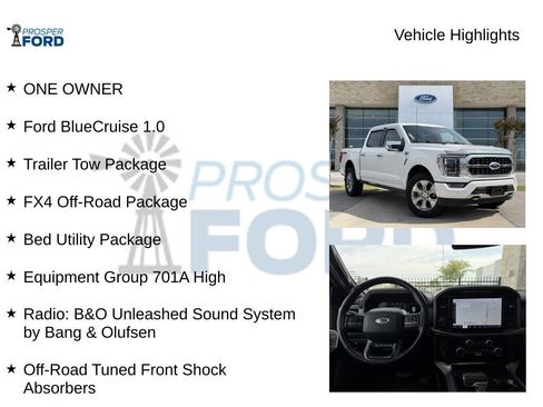 Used 2023 Ford F150 Platinum w/ Equipment Group 701A High AWD/4WD image 5