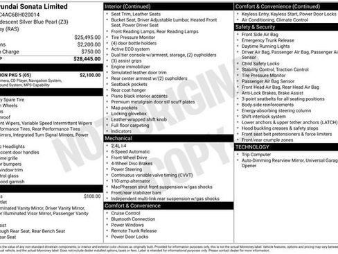 Used 2011 Hyundai Sonata Limited w/ Navigation Pkg 5 FWD image 7