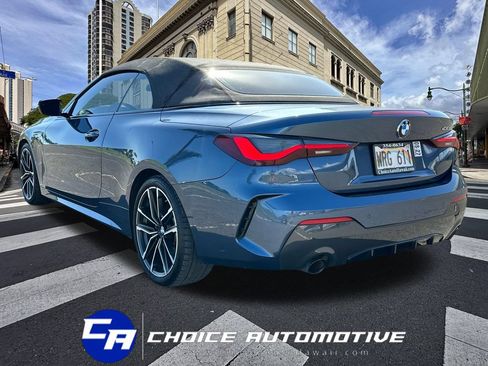 Used 2022 BMW 430i Convertible w/ M Sport Package RWD image 5