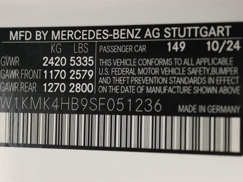 New 2025 Mercedes-Benz CLE 300 4MATIC Cabriolet image 14