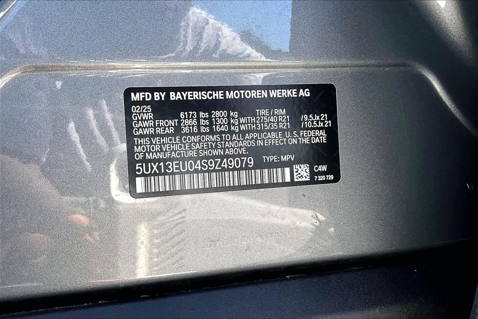Used 2025 BMW X5 sDrive40i w/ Premium Package RWD image 34