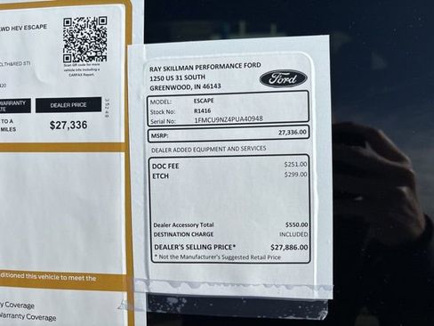 Certified 2023 Ford Escape ST-Line Select image 3