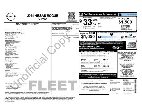 Used 2024 Nissan Rogue S FWD image 2