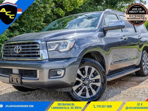 Used 2018 Toyota Sequoia Limited w/ Safety & Convenience Package RWD image 1