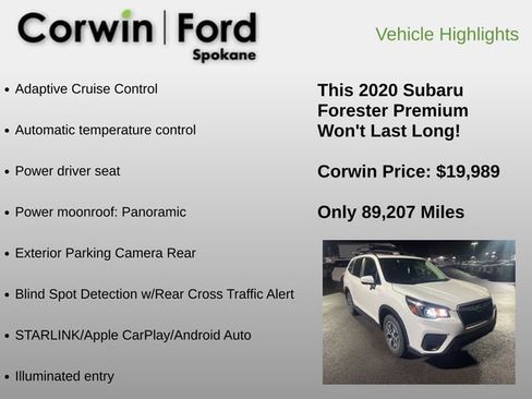 Used 2020 Subaru Forester Premium image 6