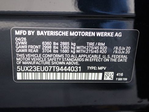 New 2026 BMW X5 xDrive40i w/ M Sport Package AWD/4WD image 29