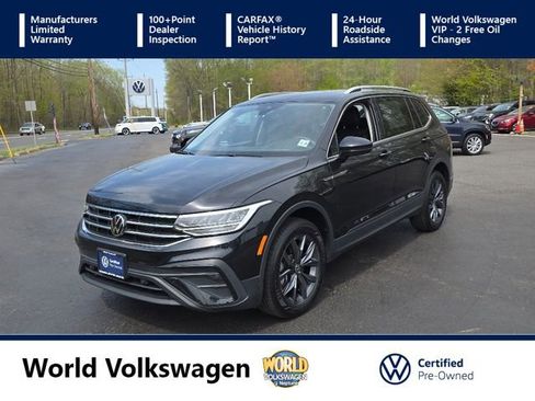 Certified 2023 Volkswagen Tiguan SE w/ Panoramic Sunroof Package AWD/4WD image 1