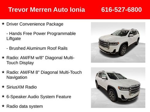 Used 2023 GMC Acadia SLE w/ Driver Convenience Package AWD/4WD image 32