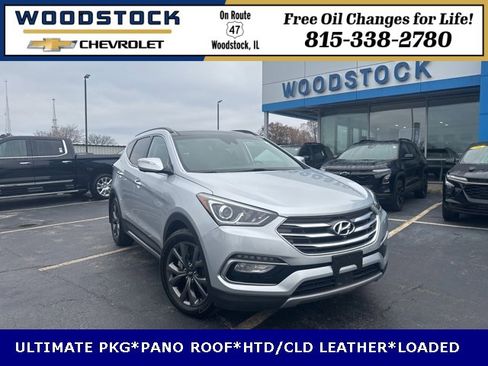 Used 2017 Hyundai Santa Fe Sport w/ 2.0T Ultimate Tech Package 05 image 1