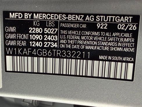 New 2026 Mercedes-Benz C 300 Sedan image 19