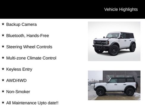 Used 2022 Ford Bronco Wildtrak image 11