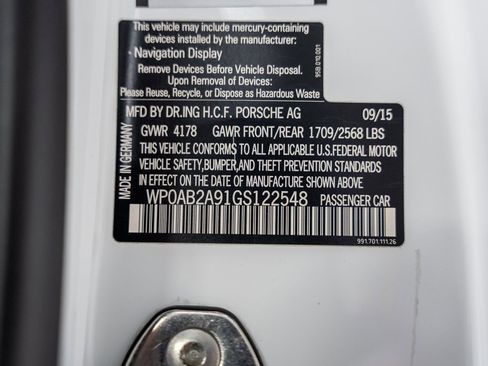 Used 2016 Porsche 911 Carrera 4S image 60