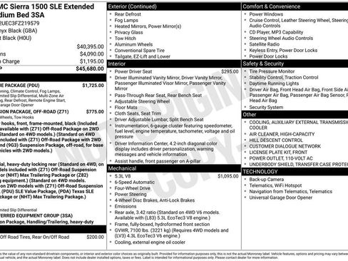 Used 2015 GMC Sierra 1500 SLE w/ SLE Value Package image 5