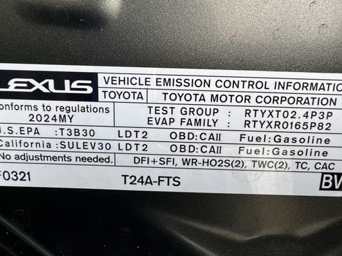 Used 2024 Lexus RX 350 Premium w/ Convenience Package FWD image 23