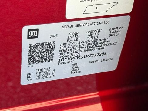 Certified 2024 Cadillac XT6 Premium Luxury w/ Platinum Package image 22