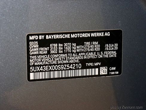 Certified 2025 BMW X6 M60i image 42