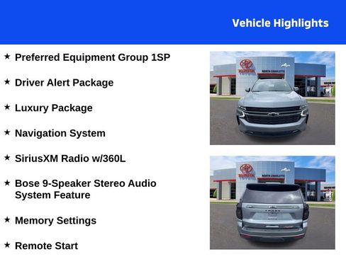 Used 2022 Chevrolet Tahoe RST w/ Luxury Package AWD/4WD image 4