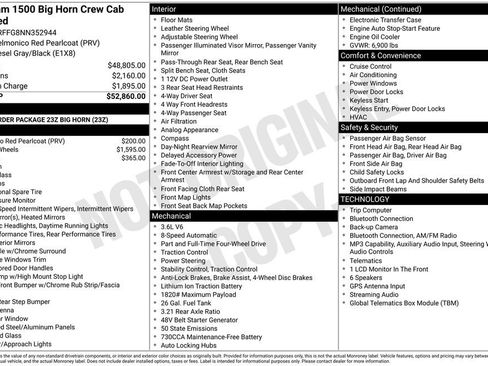 Certified 2022 RAM 1500 Big Horn AWD/4WD image 35