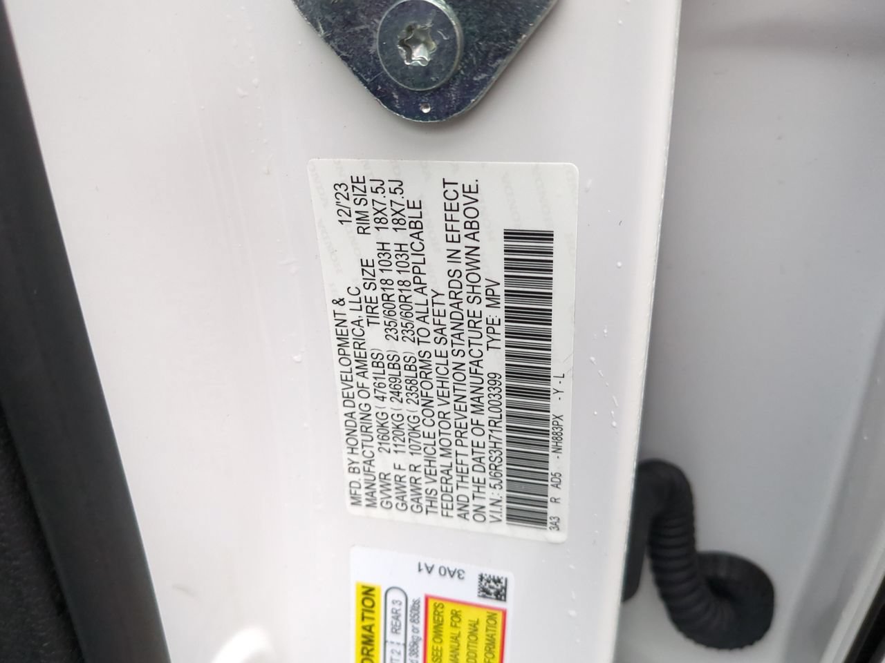 Certified 2024 Honda CR-V EX-L image 22