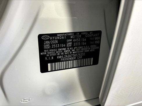 New 2026 Hyundai Sonata SE FWD image 20