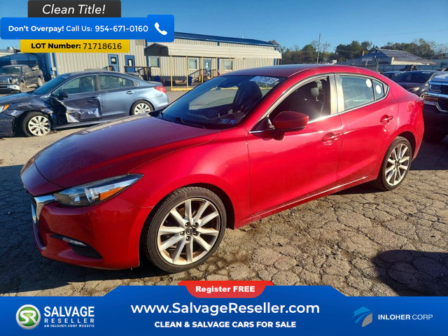 Used 2017 MAZDA MAZDA3 Touring w/ Popular Equipment Package FWD image 1
