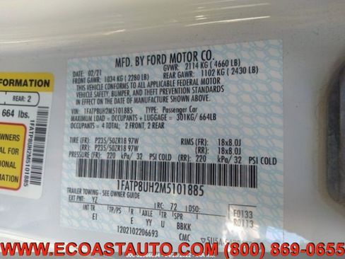 Used 2021 Ford Mustang Premium image 17