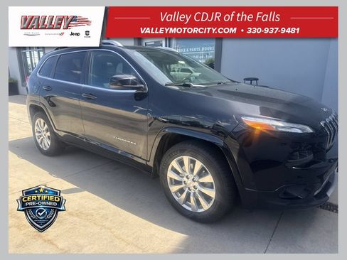 Certified 2018 Jeep Cherokee Overland w/ Technology Group AWD/4WD image 1