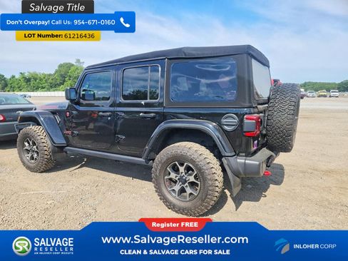 Used 2018 Jeep Wrangler Unlimited Rubicon w/ Uconnect 4C Nav & Sound Group AWD/4WD image 3