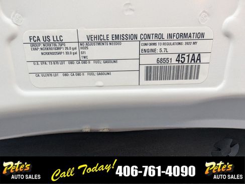 Used 2022 RAM 1500 Tradesman AWD/4WD image 18