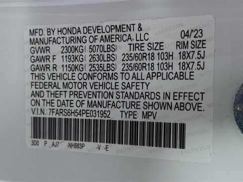 Certified 2023 Honda CR-V Sport image 31