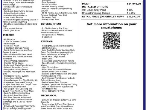 Certified 2025 Honda Accord EX-L image 21