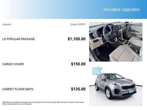 Used 2017 Kia Sportage LX w/ LX Popular Package image 5