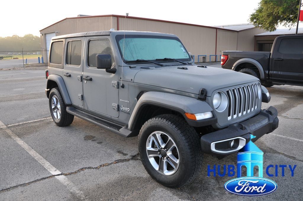 Used 2021 Jeep Wrangler Unlimited Sahara AWD/4WD image 7