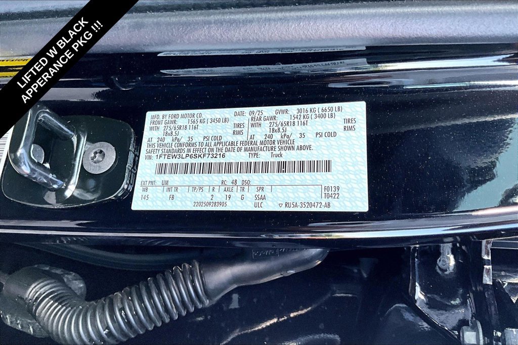 Used 2025 Ford F150 XLT w/ Equipment Group 302A MID AWD/4WD image 29