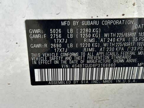 Used 2023 Subaru Outback Wilderness AWD/4WD image 13
