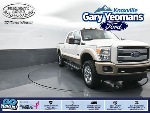 Used 2014 Ford F350 King Ranch w/ King Ranch w/Chrome Package image 1