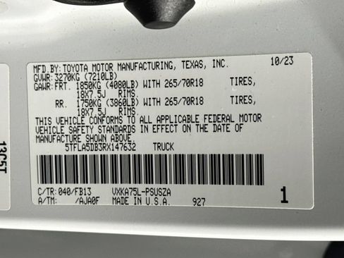 Used 2024 Toyota Tundra SR5 AWD/4WD image 27