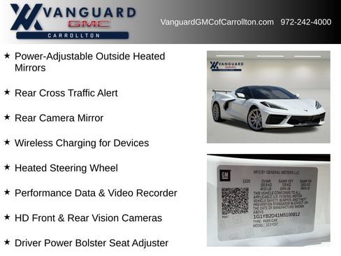 Used 2021 Chevrolet Corvette Stingray Preferred Cpe w/ 2LT RWD image 12