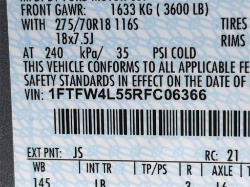 Used 2024 Ford F150 Tremor w/ Mobile Office Package image 32