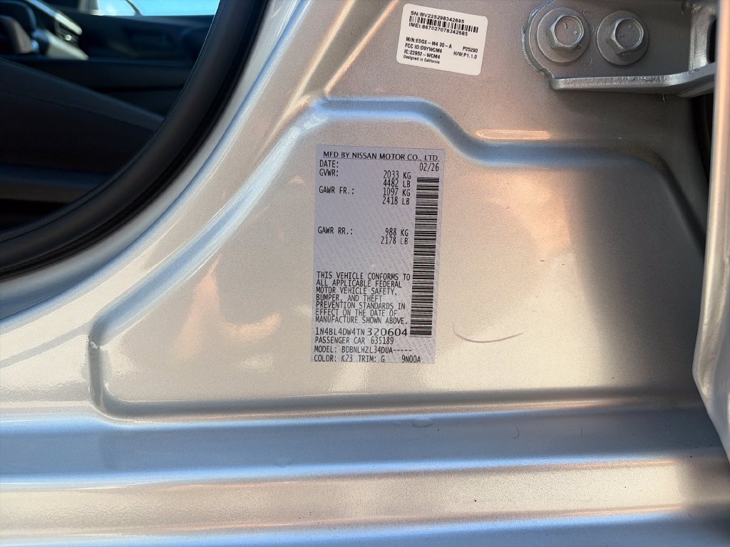 Used 2026 Nissan Altima 2.5 SV AWD/4WD image 29