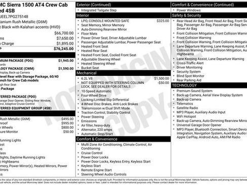 Used 2023 GMC Sierra 1500 AT4 w/ AT4 Premium Package AWD/4WD image 6