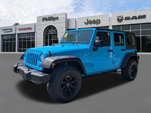 Certified 2018 Jeep Wrangler Unlimited Sport w/ Connectivity Group image 7
