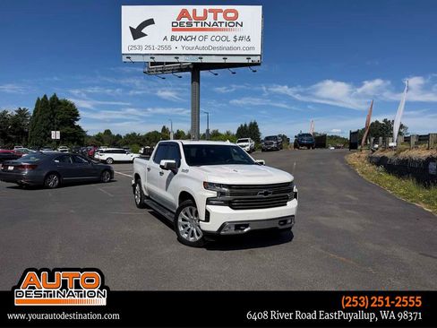 Used 2019 Chevrolet Silverado 1500 High Country w/ Technology Package AWD/4WD image 1